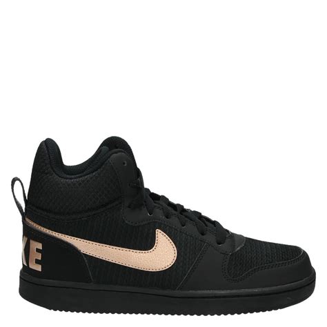 nike hoge gympen zwart en goud|Nike hoge schoenen.